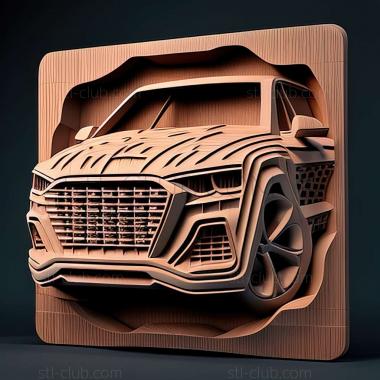 3D мадэль Audi Q8 (STL)